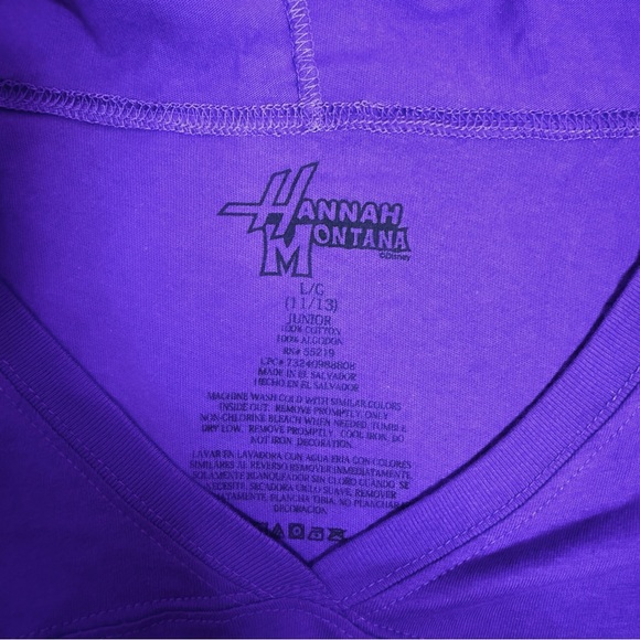 Hannah Montana purple tee - Picture 6 of 6